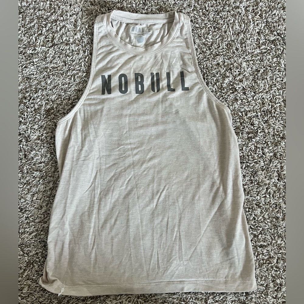 Oatmeal NOBULL high neck tank